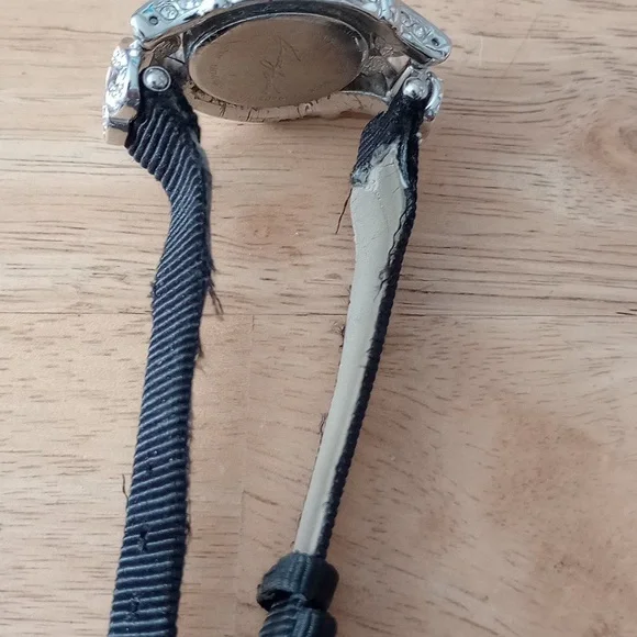 Kenneth Jay Lane Crystal Locket Watch - Picture 6 of 6